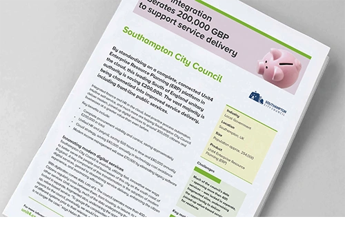 Cover image for Southampton Council Unit4 customer story