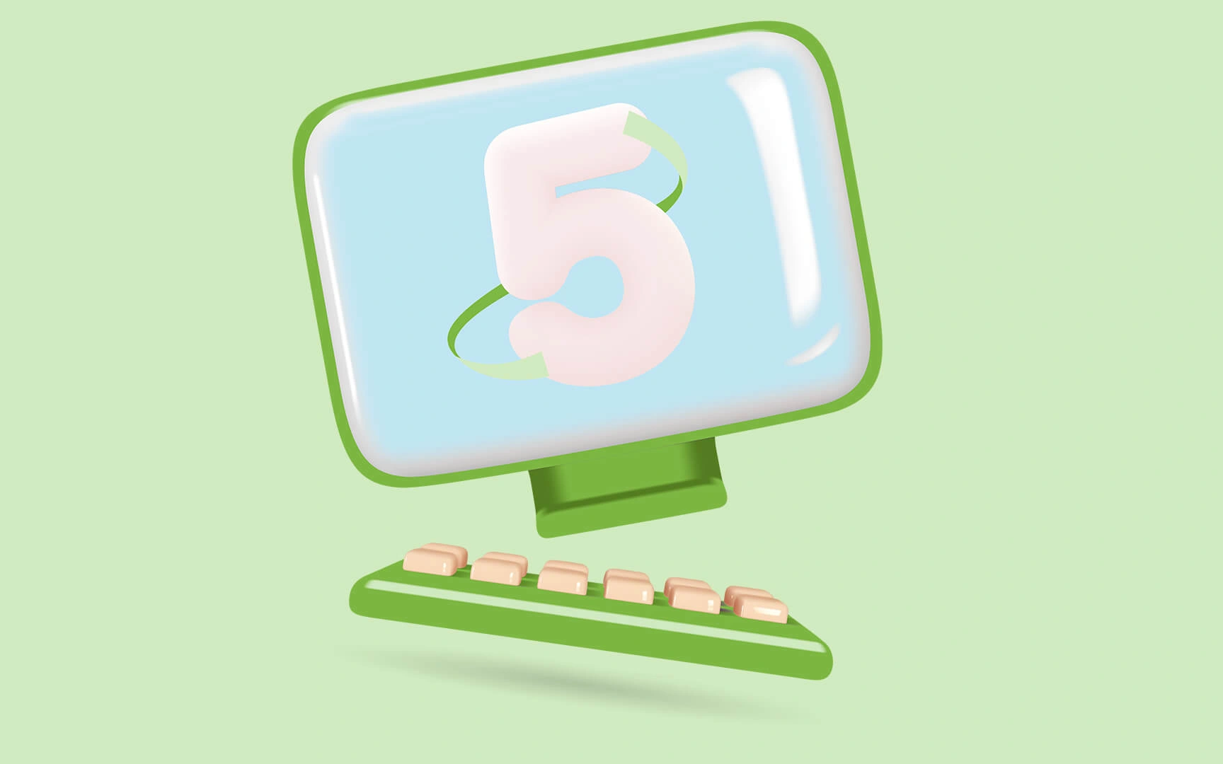 number five in the screen