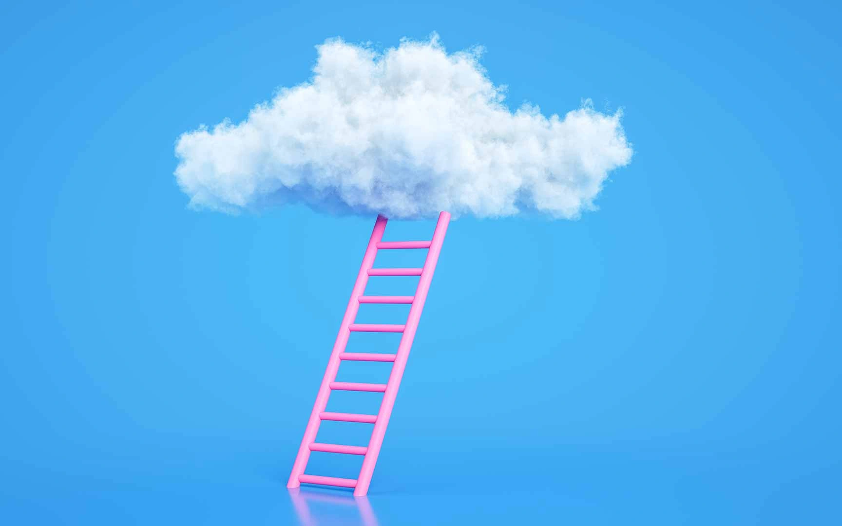 Cloud and stairs