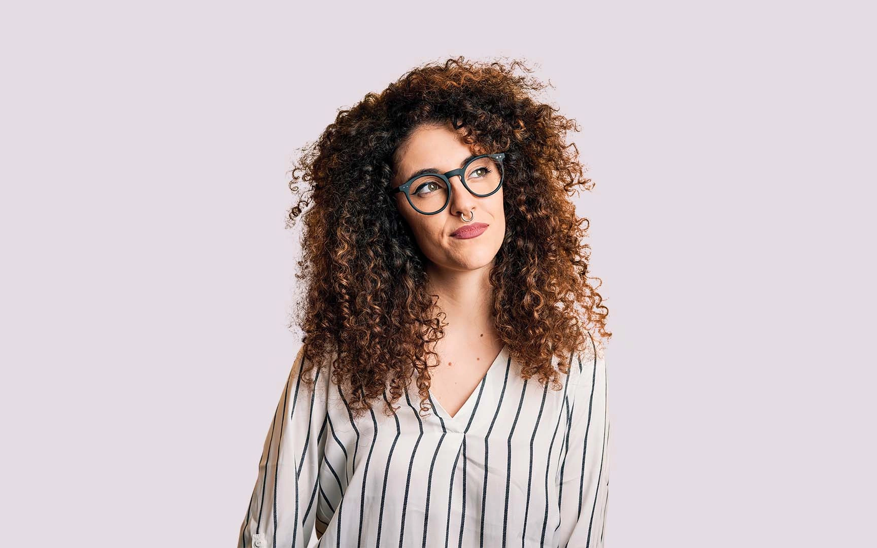 person smiling