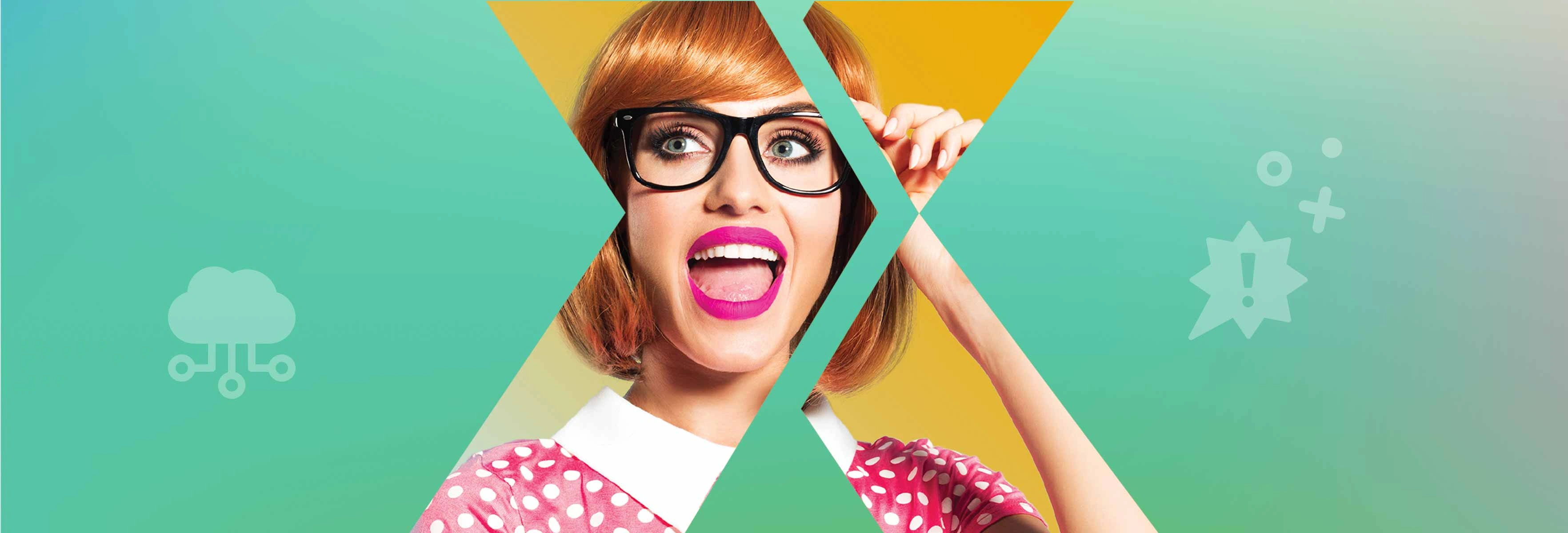 X4U branding banner