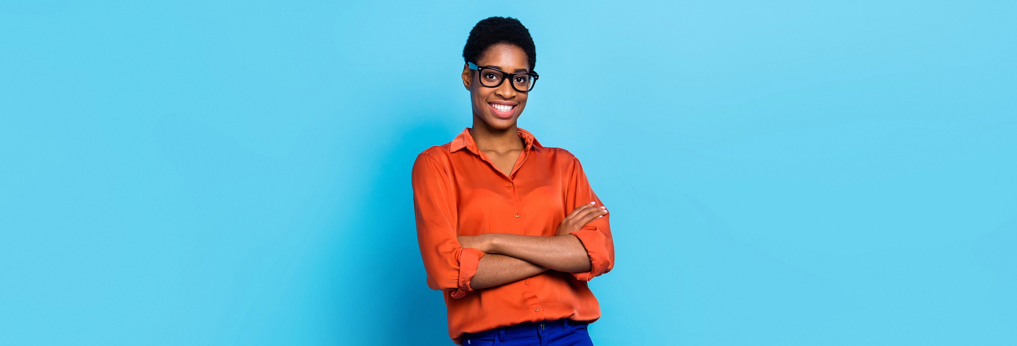 smiling business woman