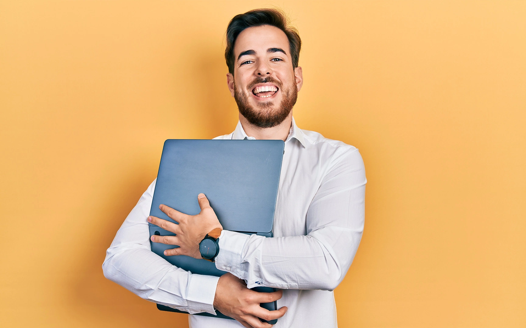 Men with laptop