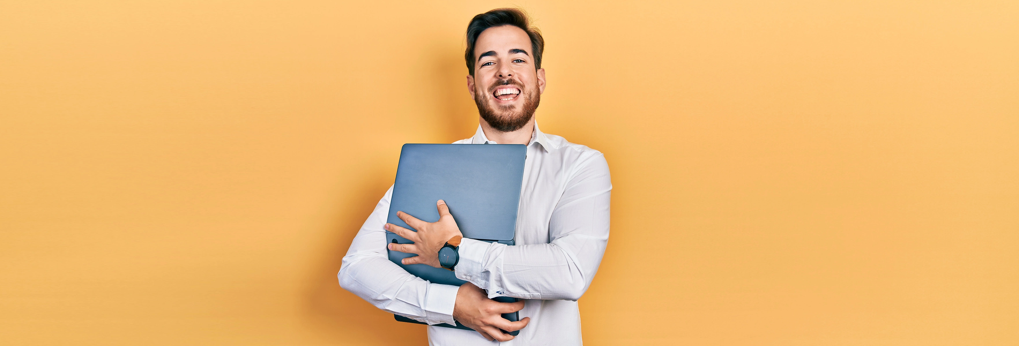 Men with laptop
