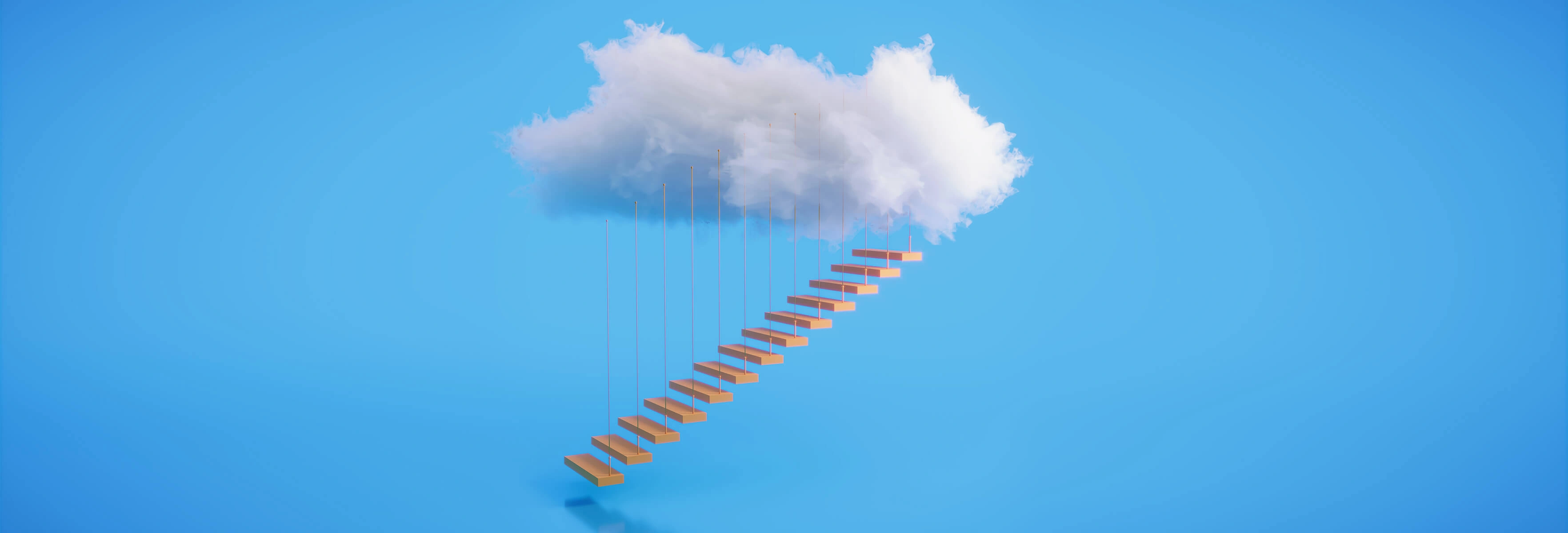 stairs to the cloud