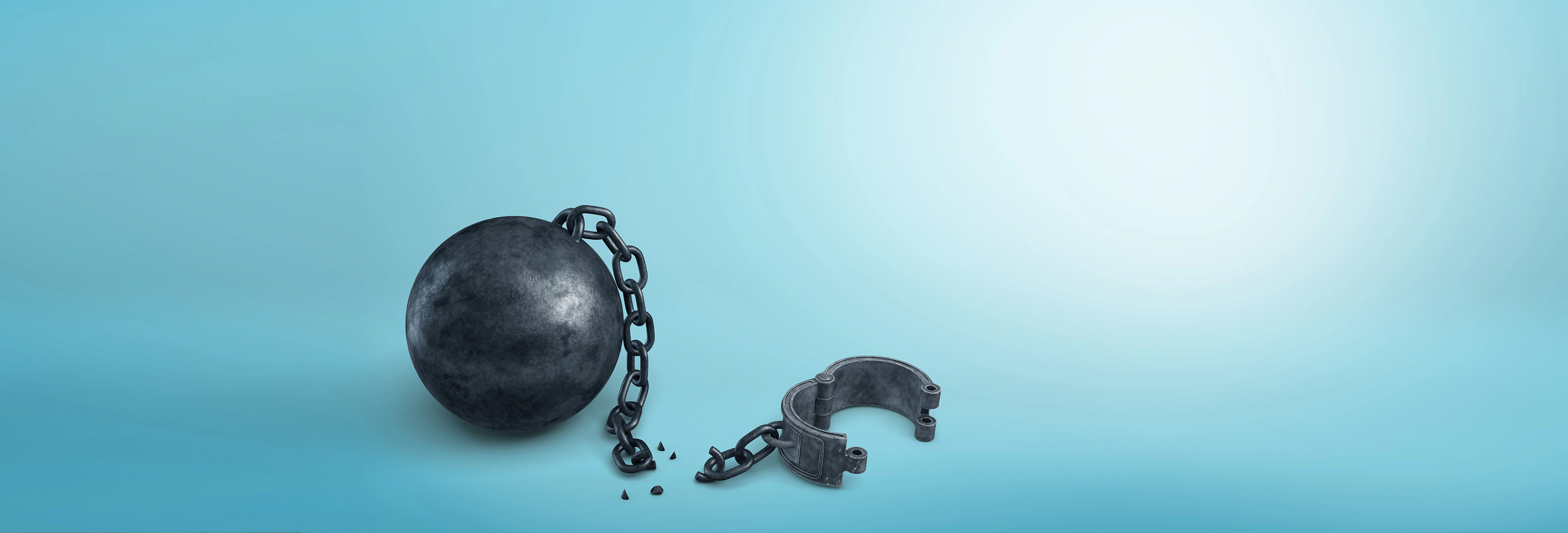 ball and broken chain 