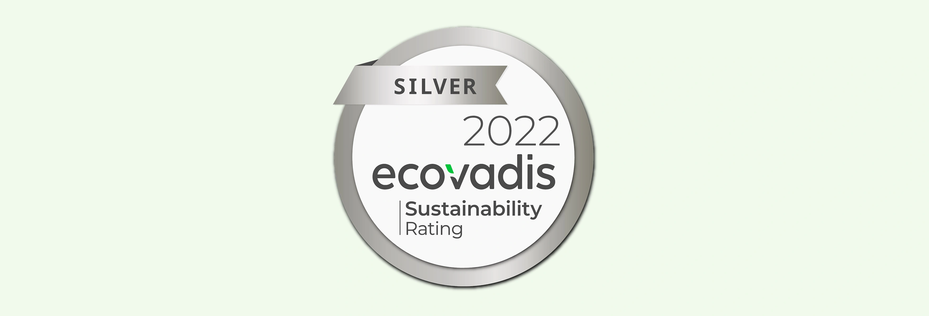 EcoVadis belönas med en silvermedalj
