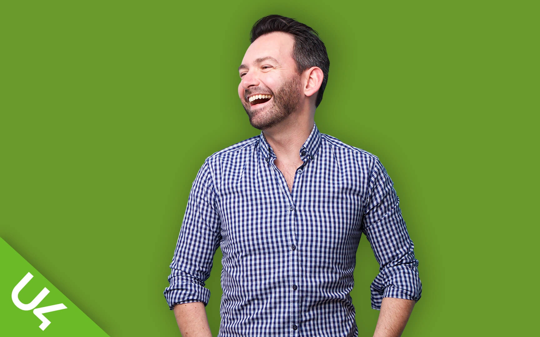 Smiling man