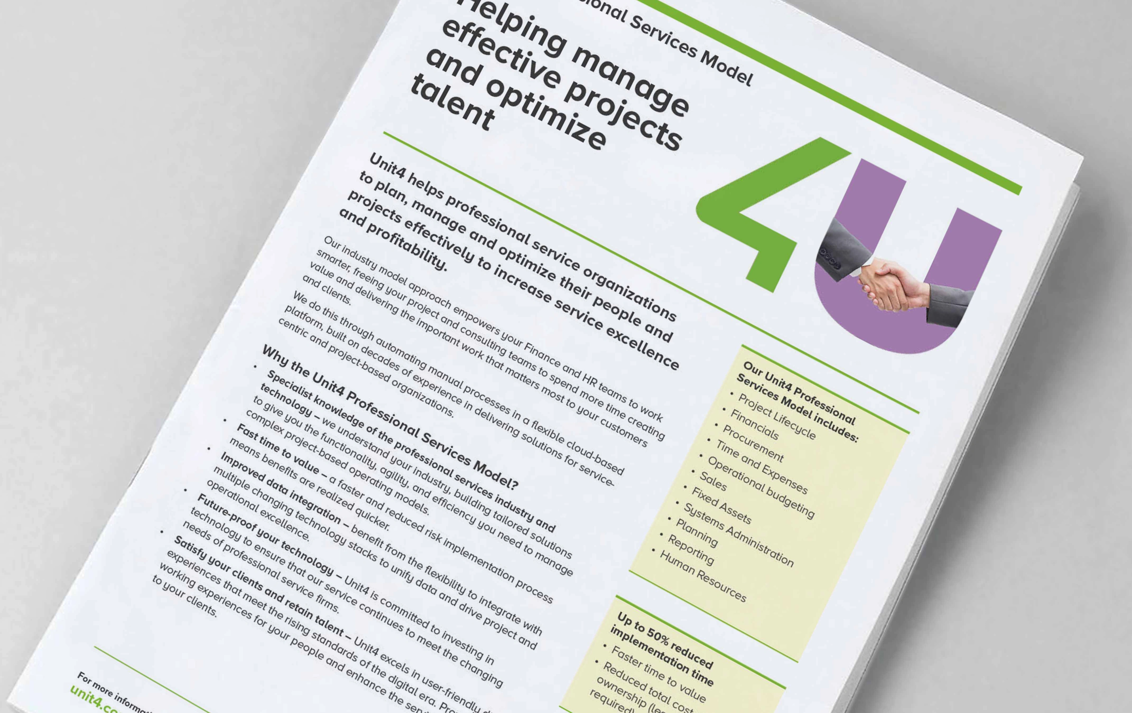 Cover image for Professional Services industry model overview