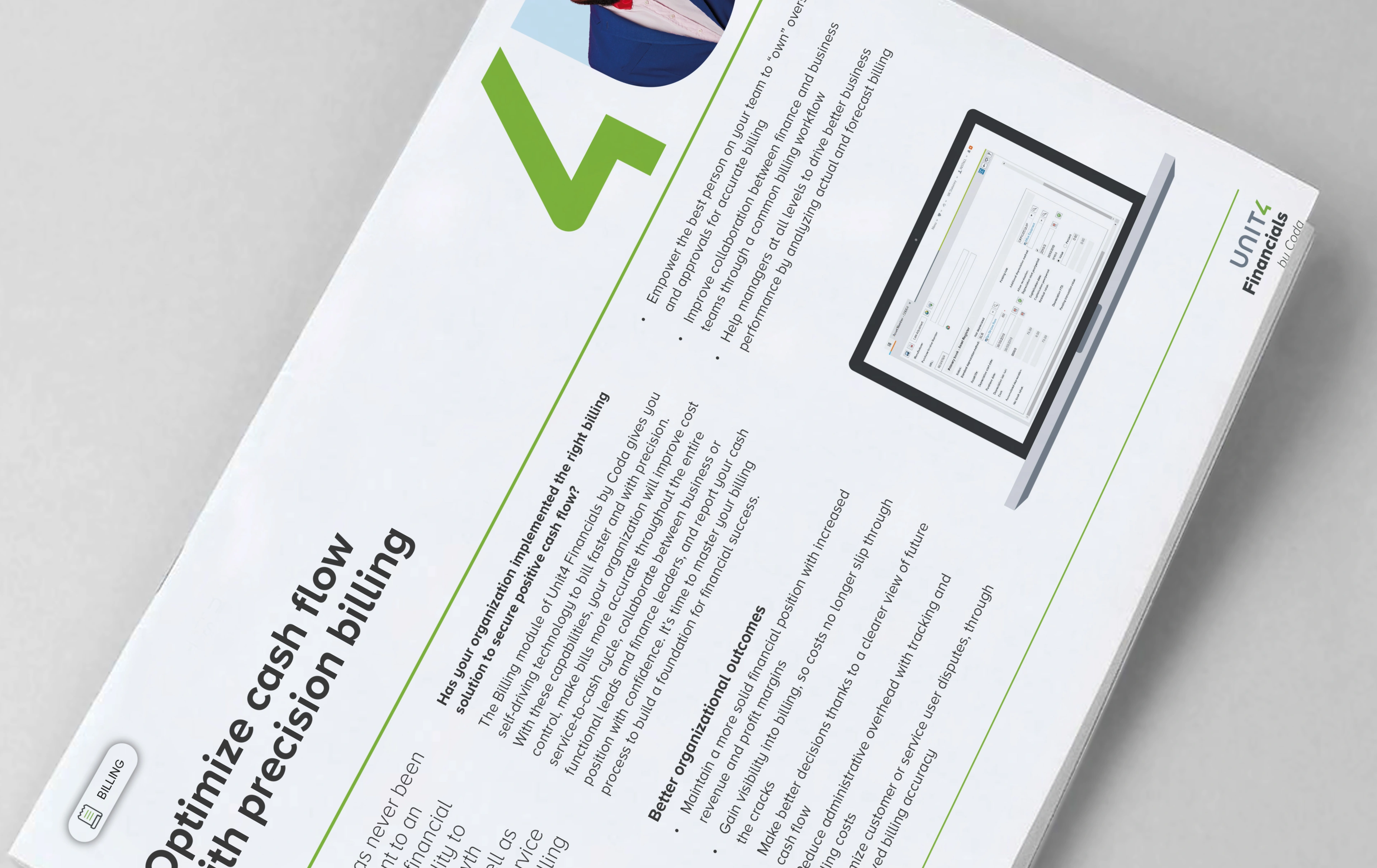 Click here to download our Unit4 Financials by Coda Billing factsheet
