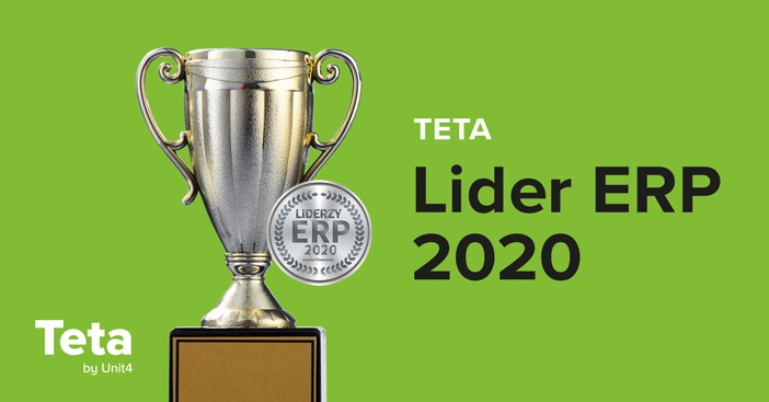 Teta ERP liderem w raporcie Gazety Finansowej